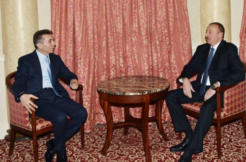 Əliyev İvanişvili ilə də görüşdü