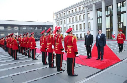 İlham Əliyevin Gürcüstana səfəri