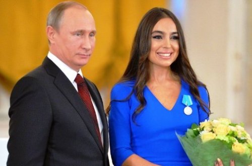 Leyla Əliyeva Putinə təşəkkür etdi