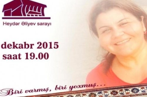 Aygün Səmədzadənin konsertinin anonsu yayımlanıb