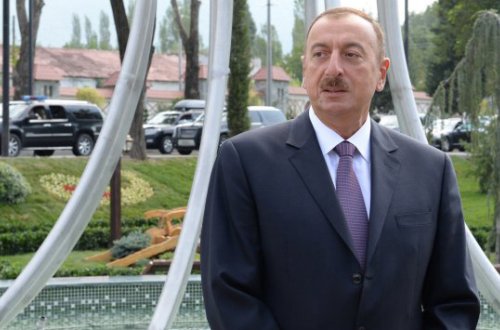 İlham Əliyevin Azərbaycanın şimal-qərb bölgələrinə səfəri başlayıb