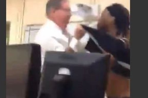 Tələbədən yaşlı müəllimə amansız hərəkət - VİDEO/18