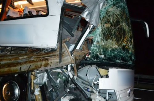 Türkiyədə ağır qəza: Azərbaycanlı yaralandı