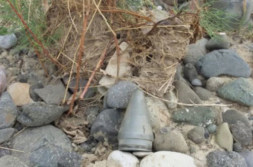 Ermənilər Qarqar çayı ilə top mərmisi axıdır