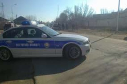 Bakıda sərxoş sürücü polisi döydü