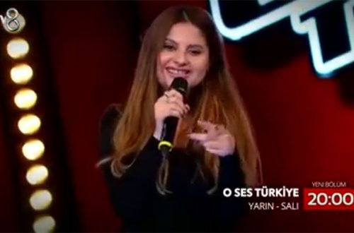 Aynişan Quliyeva “O ses Türkiye” yarışmasında