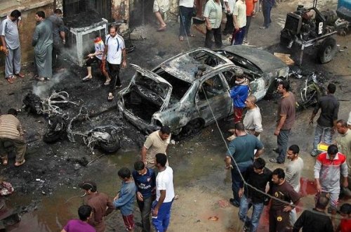 Bağdadda terror aktı: