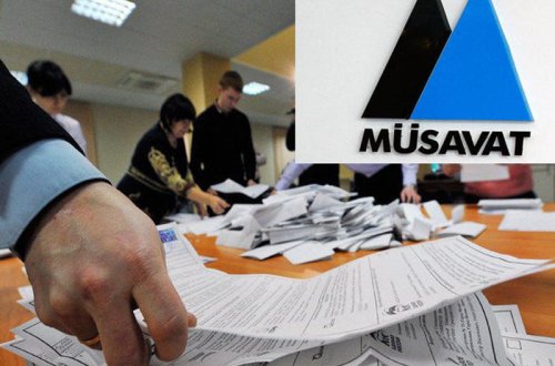 Müsavatçı müşahidəçilər partiyalarını ifşa etdilər