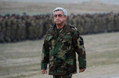 Serj Sarkisyan: Azərbaycanla müharibəni gözləyin