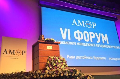Moskvada Rusiya Azərbaycanlı Gənclər Birliyinin VI Forumu keçirilir