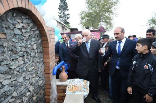 Azərbaycanda daha iki kəndə içməli su verildi