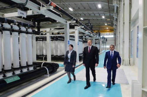 İlham Əliyev: Bakı şəhərinin su təsərrüfatı daha da sürətlə yeniləşməlidir
