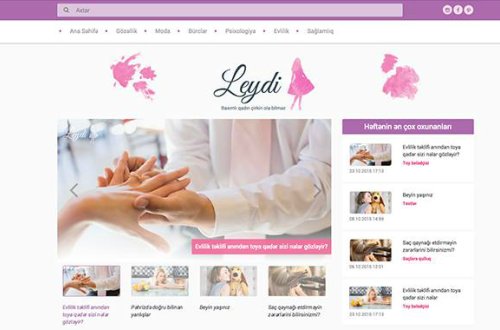 Xanımlar üçün yeni sayt istifadəyə verildi