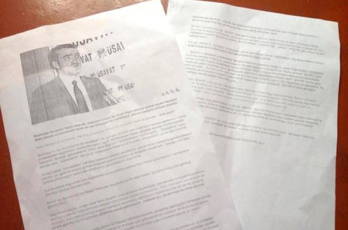 Deputatlığa namizədin əleyhinə vərəqələr yayılır