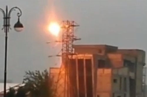 Babək prospektində yanğın