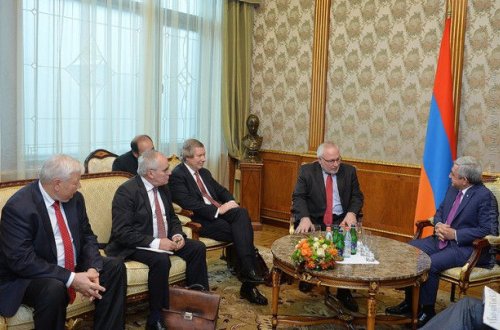 Həmsədrlər Sarqsyanla görüşdülər