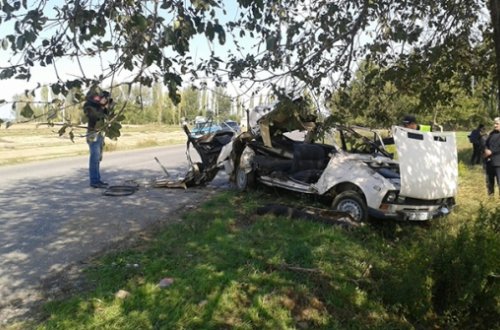 Bakıdan oğurladığı maşınla Ucarda qəza törətdi