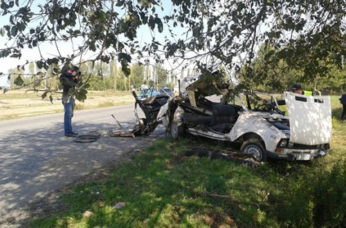 Bakıdan qaçırdığı maşınla qəza törətdi