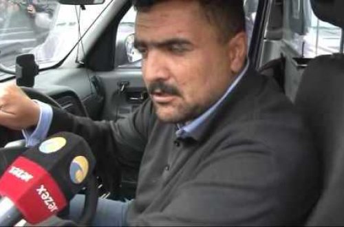 Taksi sürücüləri dayanacaqları bölüşdürüb