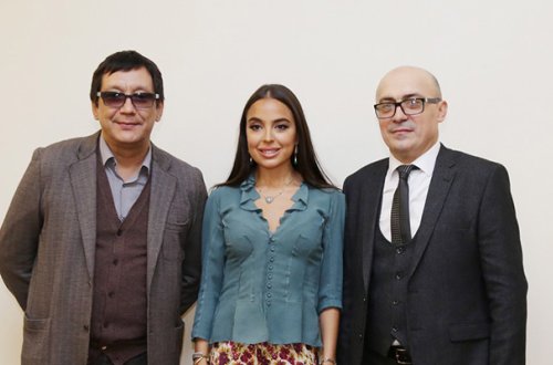 Leyla Əliyeva film təqdimatında