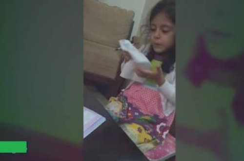 Ev tapşırıqlarını anasına etdirmək istəyən qızın dramı