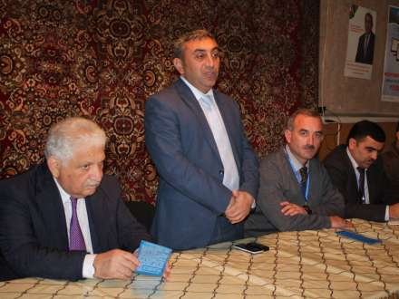 Deputatlığa namizəd Çingiz Bayramov seçicilərinə müraciət etdi