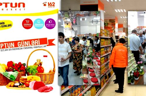 5-ci və 6-cı günlər NEPTUN marketə gəlin