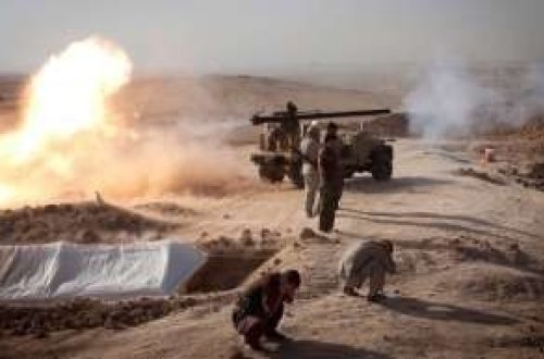 İraq ordusu iki böyük şəhəri İŞİD-dən qismən azad edib