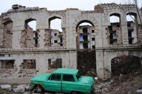 İşğaldan sonra Şuşa...