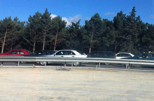 Bakı-Sumqayıt yolundakı tıxacın bitəcəyi tarix bəlli oldu