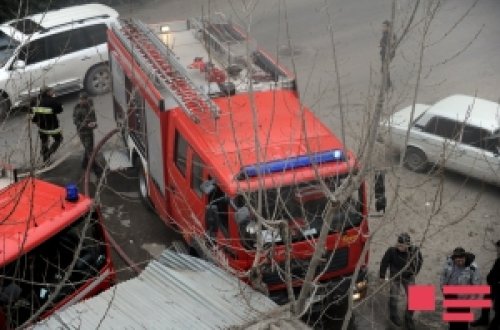 FHN Saatlıda bazarda baş vermiş yanğınla bağlı məlumat yayıb