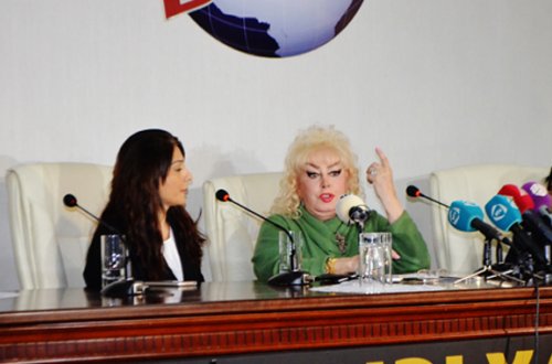 İlhamə Quliyeva mətbuat konfransı keçirdi