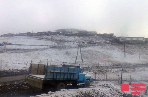 Azərbaycana qar yağıb