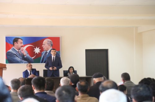 Əhməd Şahidovun Qaxın Güllük kəndindəki görüşü sərt çıxışlarla yadda qaldı