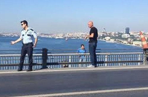 Təslim olmayan polkovnik özünü körpüdən atmaq istəyir