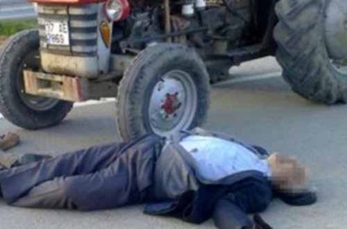 İnstitut əməkdaşını traktor vurub öldürdü