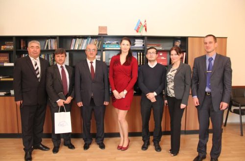 Çexiyalı alimlər Bakı Slavyan Universitetində