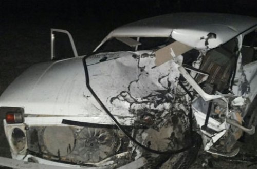 Ağcabədidə üç avtomobil toqquşdu: