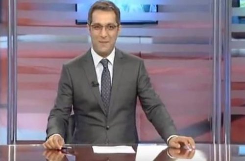 “ATV xəbər”in aparıcısını efirdə gülmək tutdu