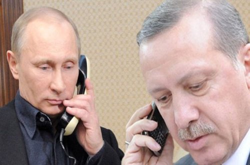 Putin Ərdoğana zəng etdi: