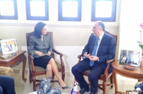 Elmar Məmmədyarov Misirin yeni səfirini qəbul etdi