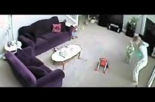 Pişik uşağa qışqıran dayəni cəzalandırdı