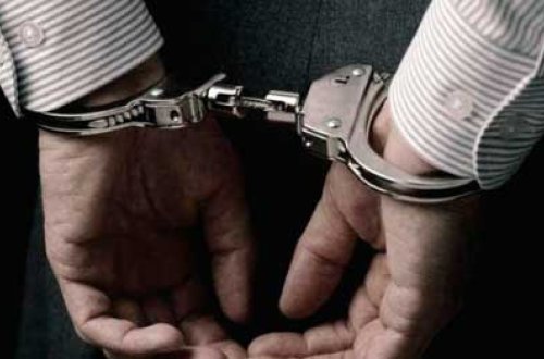 Polisləri şantaj edən şəxs tutuldu