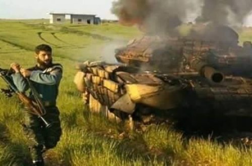 Əsəd tankları ələ keçirildi