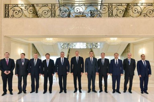 İlham Əliyev xüsusi xidmət orqanları rəislərini qəbul etdi