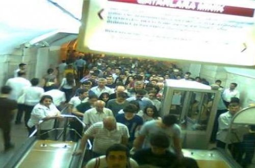 Metroda daha bir ajiotaj: