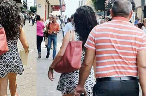 Küçədəki əxlaqsız kişi döyüldü