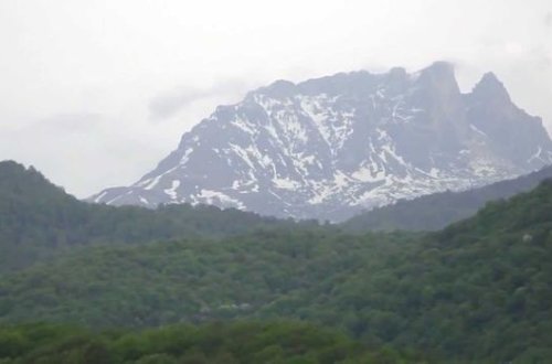 Dağlara qar yağdı