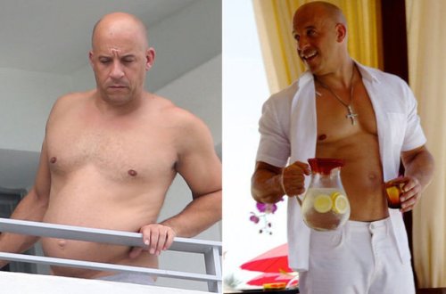 Artıq maço deyil: 48 yaşlı Vin Dizel çox kökəlib