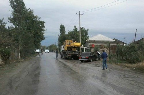 Sədr müavini qəzaya düşdü